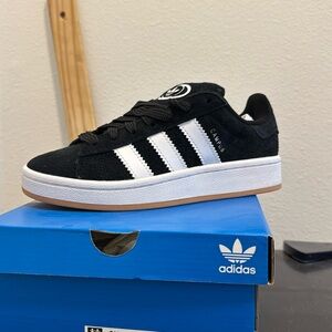 Adidas Campus Black and White Sneakers